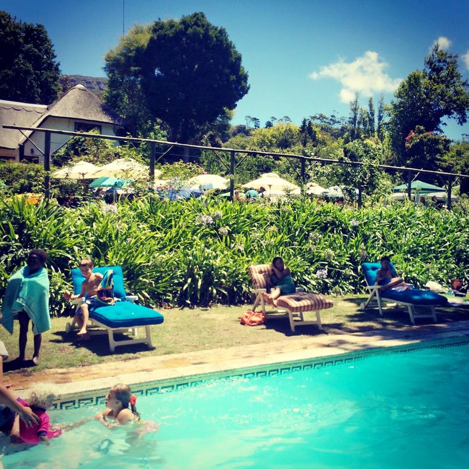 Pool at Constantia Woods Ike Moriz concert top wedding singer