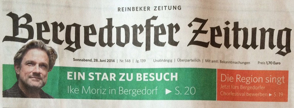 Bergedorfer Zeitung Ike Moriz 28.06.14a