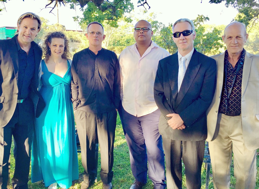 clarinet saxophone Willie van Zyl pianist Amanda Tiffin guitarist David Ledbetter bass Wesley Rustin drums Kevin Gibson singer songwriter producer Ike Moriz